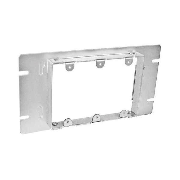 Southwire Box Cover, 3 Gang, Galvanized Steel, Ring and Raised Cover Type GBDC-343 - main